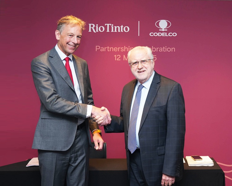 Alianza entre Codelco y Río Tinto