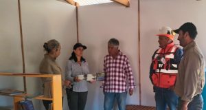 Enami inaugura espacio de lectura en la Comunidad Agrícola La Verdiona