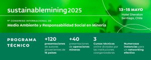 Congreso Sustainable Mining 2025 sobre responsabilidad social minera