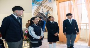 Alumnos del Liceo Politécnico Los Arenales