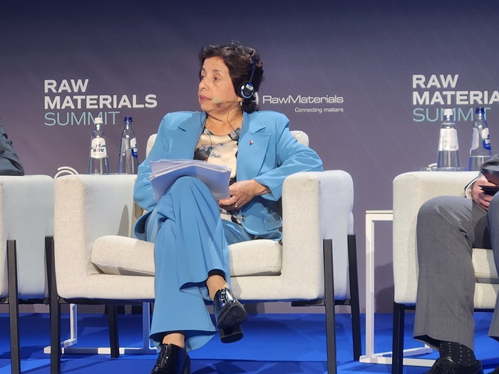 Ministra de Minería, Aurora Williams en Raw Materials Summit