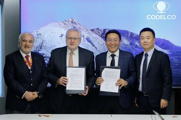 Codelco y Huawei