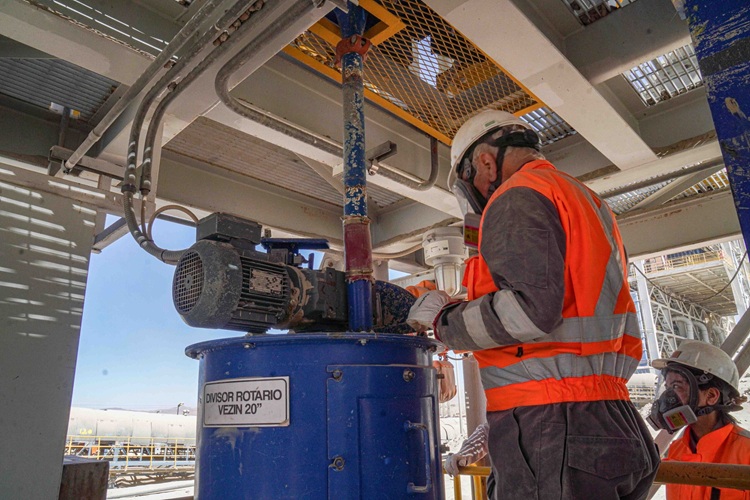 Experto internacional valida los procesos de muestreo mineral en Gabriela Mistral