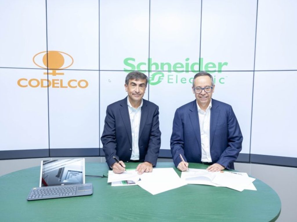 Codelco y Schneider Electric