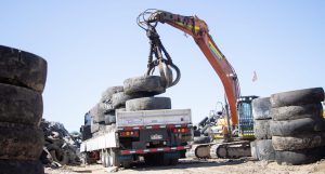 El Teniente revalorizó más de 1.600 toneladas de neumáticos en 2025