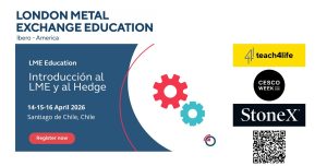 Santiago será sede del Seminario London Metal Exchange 2026 junto a CESCO