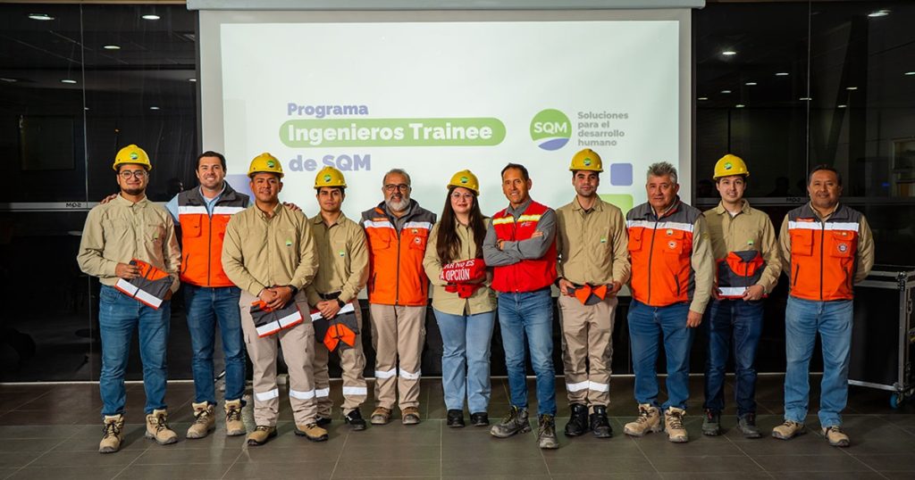 Programa Trainee 2026 de SQM impulsa nuevos talentos para la minería en Nueva Victoria