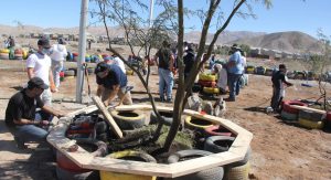 Voluntariado de Minera El Abra transforma espacio comunitario en Calama