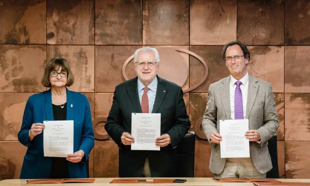 Codelco, Universidad de Chile y PUC firmaron un acuerdo para crear el Instituto de Minería Compleja