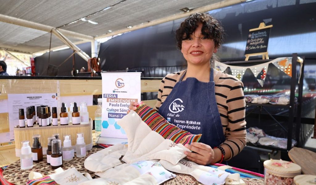 Minera El Abra fortalece negocios locales con Feria Empréndete