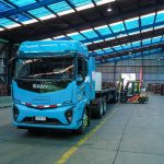 Codelco Ventanas prueba camión 100% eléctrico para transportar cátodos al Puerto de San Antonio