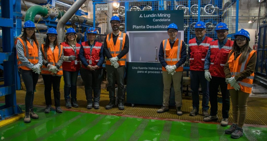 Lundin Mining se integra a ACADES para fortalecer el uso de agua desalinizada en minería
