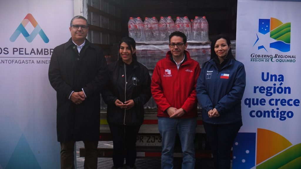 Minera Los Pelambres apoya la recuperación de comunidades tras sistema frontal en la Región de Coquimbo