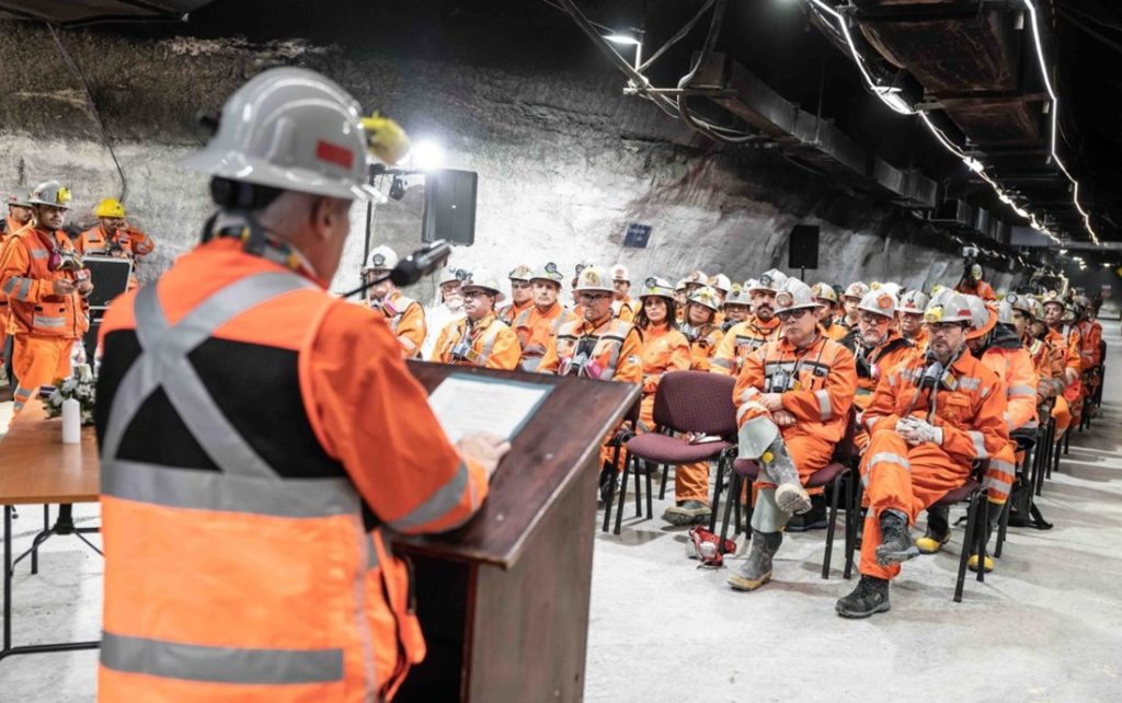 Codelco conmemora un año del accidente en El Teniente y refuerza su compromiso con la seguridad