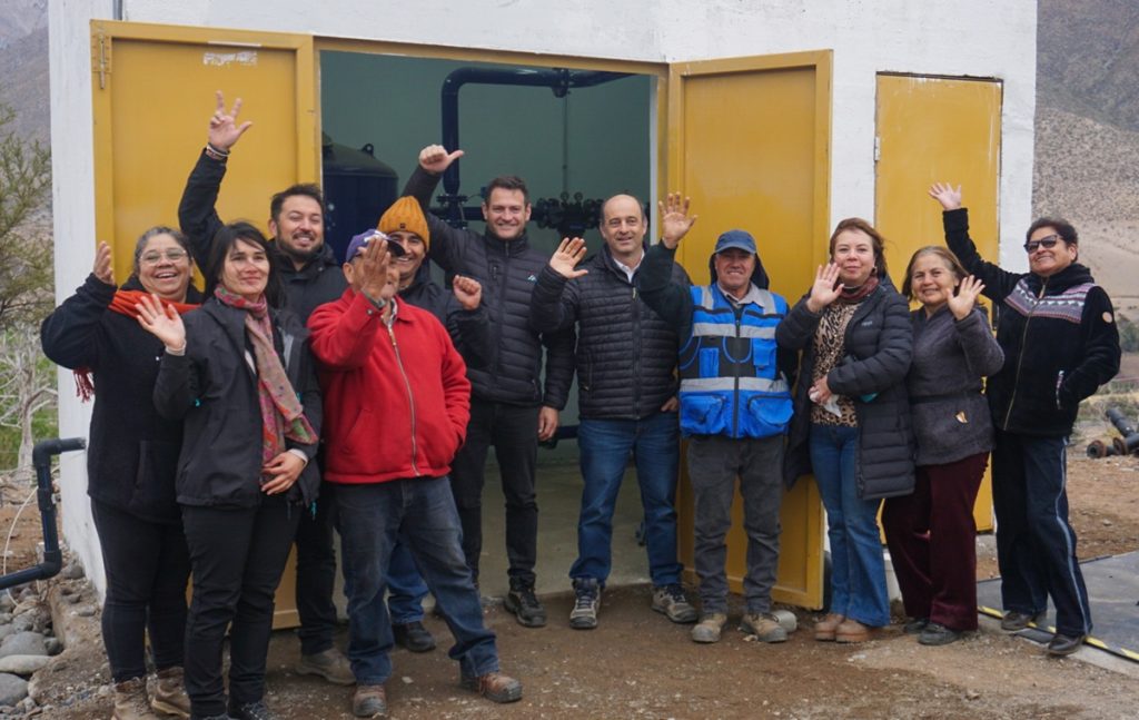 Minera Los Pelambres fortalece el acceso al agua potable en Cuncumén
