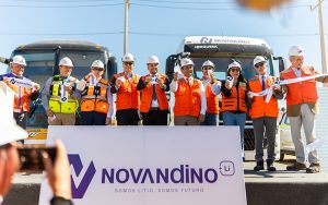 Novandino Litio incorpora flota de camiones eléctricos para impulsar la electromovilidad minera en Chile