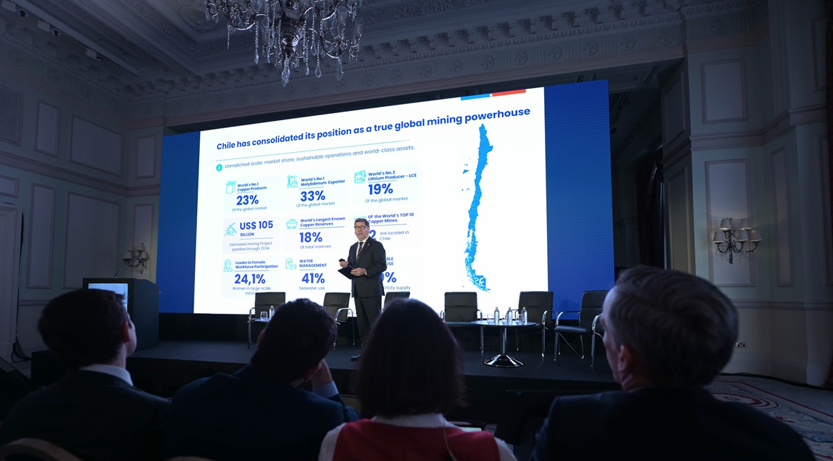 ChileDay en Londres: Biministro Mas destaca alianzas de Codelco con privados y nuevas oportunidades en litio