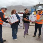 Minera El Abra entrega ayuda a pescadores afectados por aluviones en Tocopilla