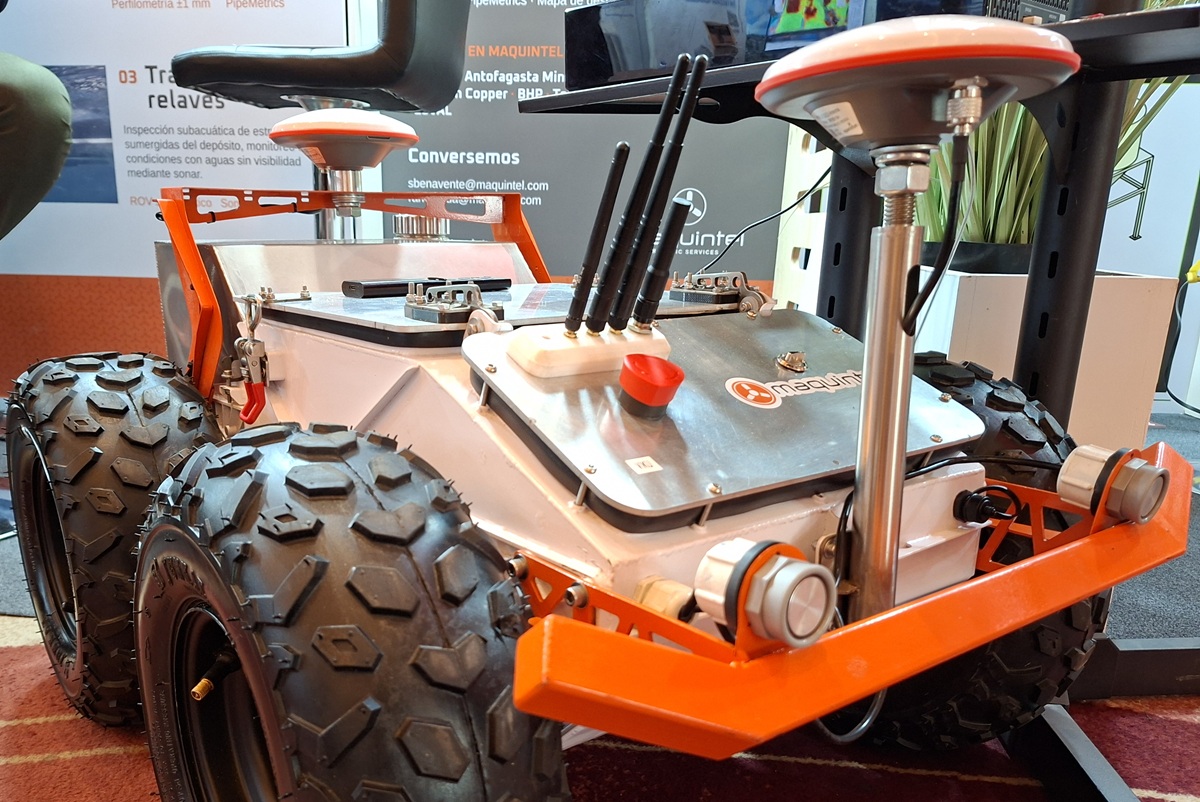 Tailings 2026: Maquintel Robotic presenta su tecnología de inspección robotizada de relaves