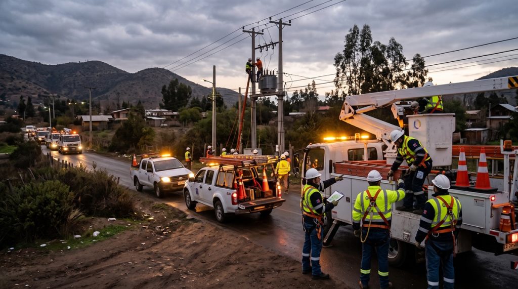 Equans Chile destaca el monitoreo de la red eléctrica para enfrentar emergencias climáticas